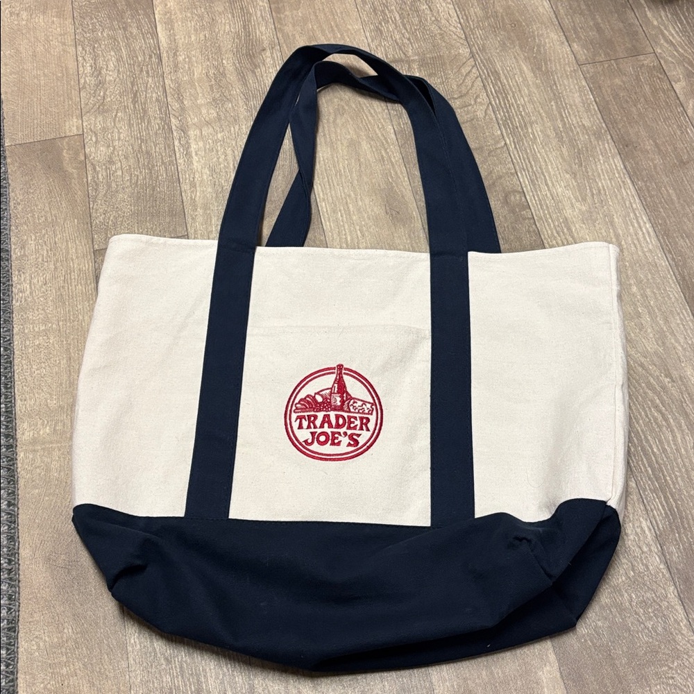 Trader Joe's Big Canvas Tote Bag